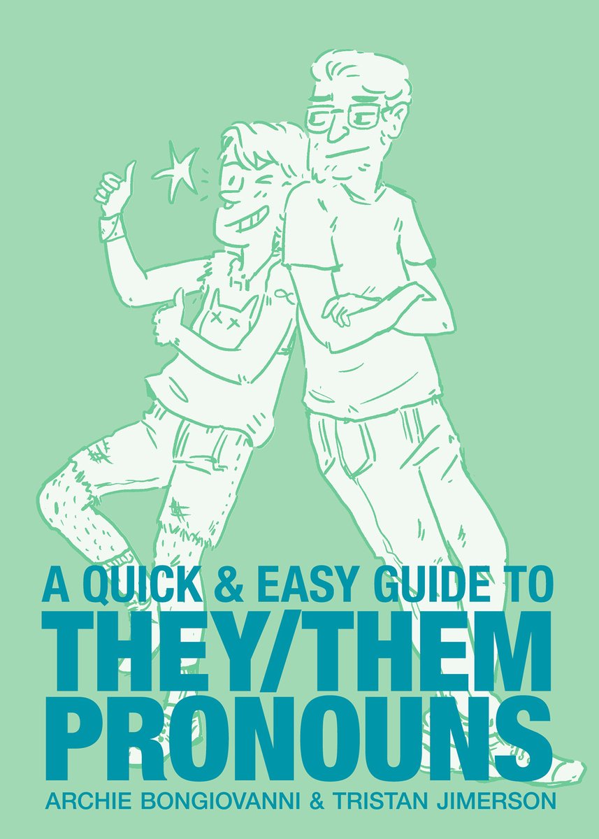 This week we celebrate non-binary awareness!  If you want a quick &amp; easy resource about they/them pronouns consider ordering a copy of A Quick &amp; Easy Guide to They/Them Pronouns from
<a href="/GDBooks/">Glad Day Bookshop</a> 
#ChurchWellesley #NonBinaryAwarenessWeek
