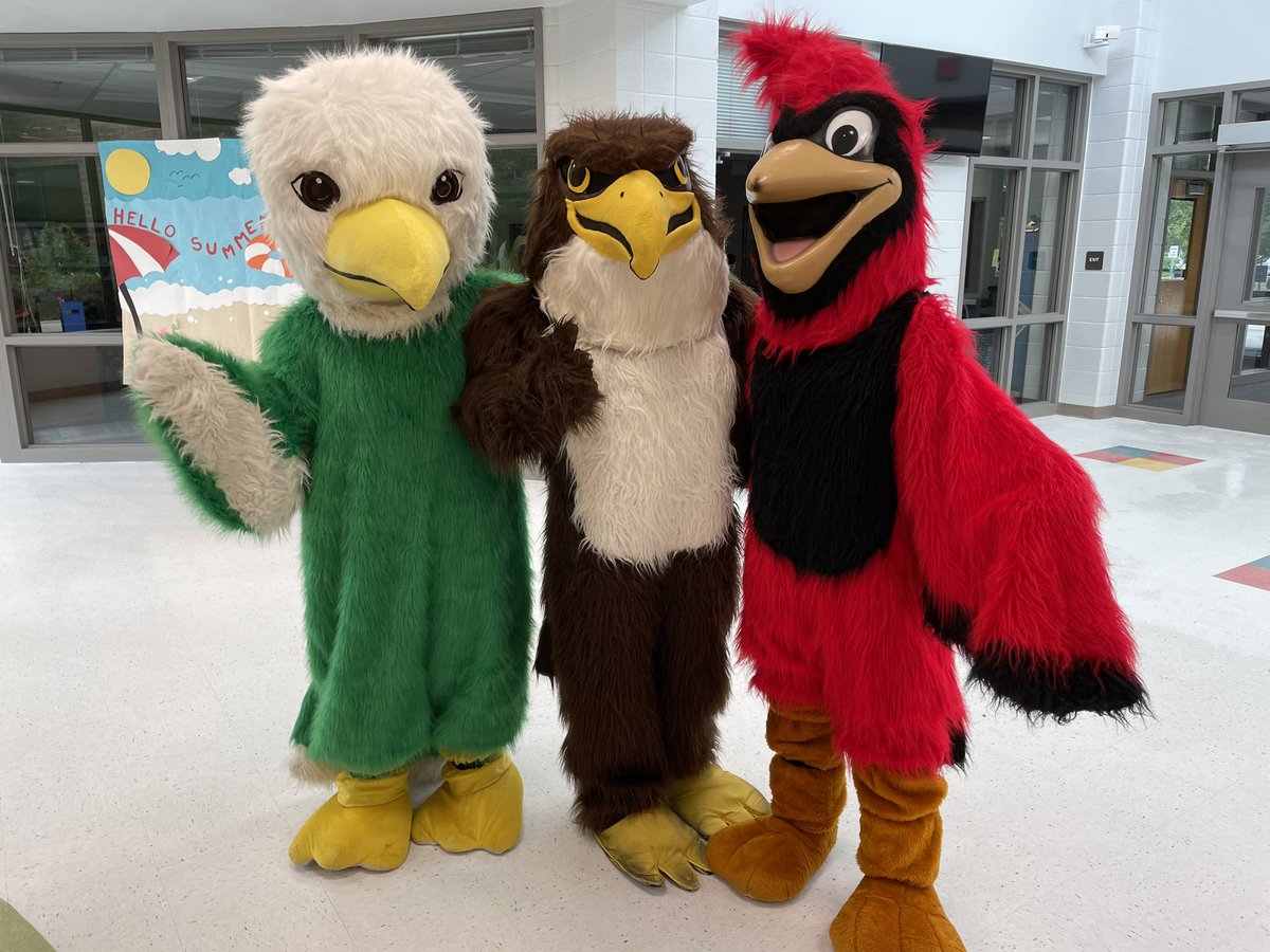 White Oaks (@whiteoakses) on Twitter photo There is so much positive energy in the building! The White Oaks Eagle, Sangster Falcon, and Cherry Run Cardinal welcomed students to the combined summer programs this morning! <a href="/Sangster_ES/">Sangster Elementary</a> <a href="/CherryRunES1/">Cherry Run ES</a> There is so much positive energy in the building! The White Oaks Eagle, Sangster Falcon, and Cherry Run Cardinal welcomed students to the combined summer programs this morning! <a href="/Sangster_ES/">Sangster Elementary</a> <a href="/CherryRunES1/">Cherry Run ES</a>