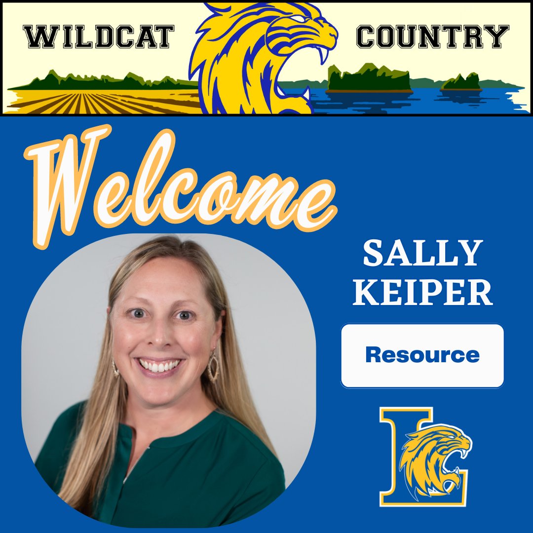LHSWildcatsLex1's tweet photo. 🔵🟡WELCOME🟡🔵
We’re excited to welcome another new staff member to LHS!  We want to introduce you to Sally Keiper, who is joining the Wildcat Special Education Department.  Welcome to Wildcat Country! #haiLtothee2023 https://t.co/U69PyS9El8