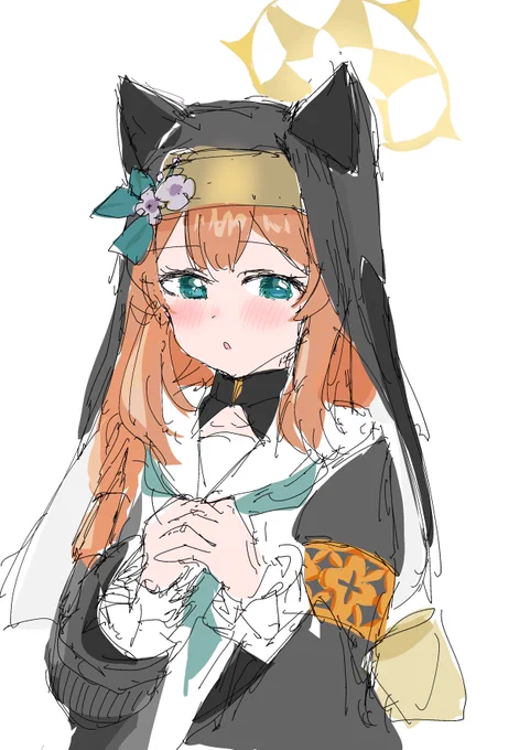 ブルアカのマリーちゃんれんしゅう 