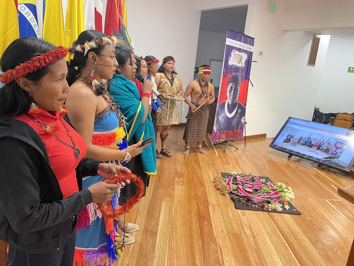 JovenIndigena's tweet photo. Iniciamos el taller de  “Fortalecimiento de capacidades para la defensa territorial y gestión ambiental sostenible para Jóvenes Indígenas de la Amazonía”. 🍃 https://t.co/8erI53TPig