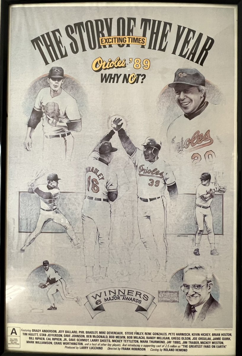 Eric_Birdland's tweet photo. There were lots of rallies & lots of players performing over their heads back then. Vibes are quite similar in 2023. Can’t wait for the stretch run, it might have been my most fun baseball season ever #birdland #whynotagain https://t.co/NPiEks8feO