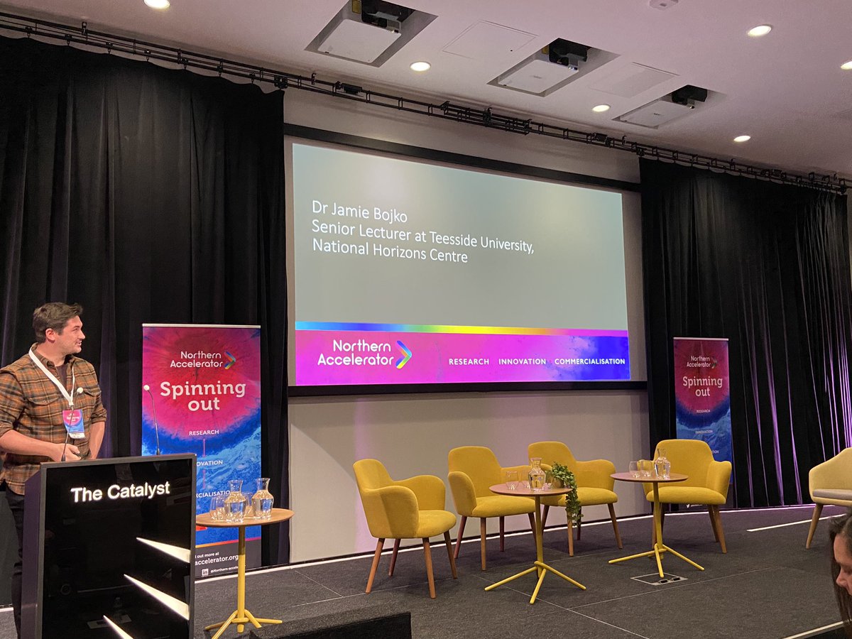 Prof John S. Young (@pharma_john) on Twitter photo Attending Northern Accelerator’s ‘Spinning Out: Research to Innovation to Commercialisation’ conference where <a href="/hsciResearch/">Health & Life Science Research, Teesside Uni</a> <a href="/TeessideUni/">Teesside University</a>’s very own <a href="/Jamiebojko/">Dr Jamie Bojko 🐌🦀🦞🦐🦭🏳️🌈</a> presented about his ambition to develop simple tools to diagnose animal diseases
<a href="/Northern_Acc/">Northern Accelerator</a> Attending Northern Accelerator’s ‘Spinning Out: Research to Innovation to Commercialisation’ conference where <a href="/hsciResearch/">Health & Life Science Research, Teesside Uni</a> <a href="/TeessideUni/">Teesside University</a>’s very own <a href="/Jamiebojko/">Dr Jamie Bojko 🐌🦀🦞🦐🦭🏳️🌈</a> presented about his ambition to develop simple tools to diagnose animal diseases
<a href="/Northern_Acc/">Northern Accelerator</a>