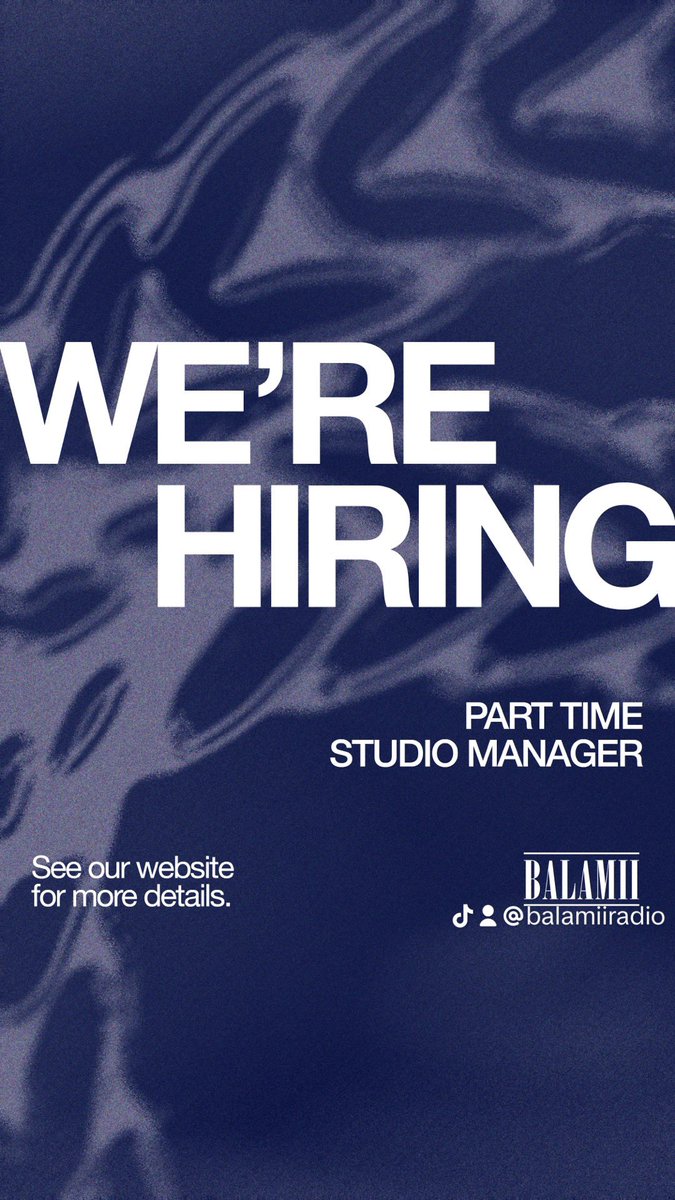 👀 Details and application link here - balamii.com/editorial/were…