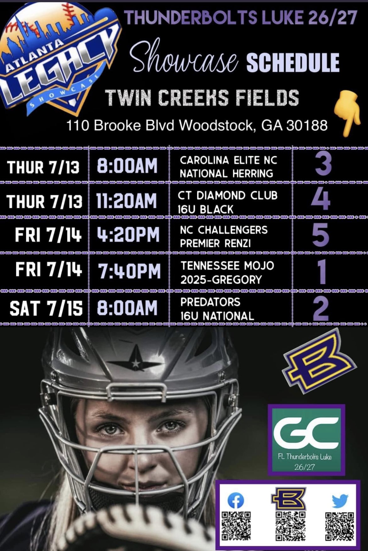 Emery Luke on Twitter "Atlanta Legacy schedule!! So ready to get back