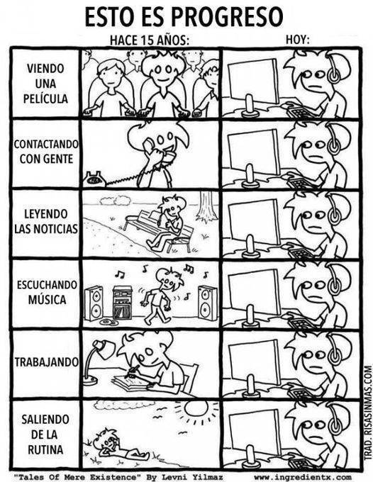 El progreso está bien, pero cuidado!!!