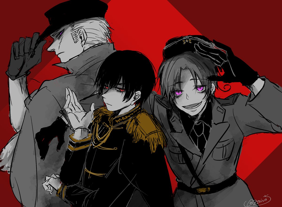 ヘタリア2Pカラー超落書き