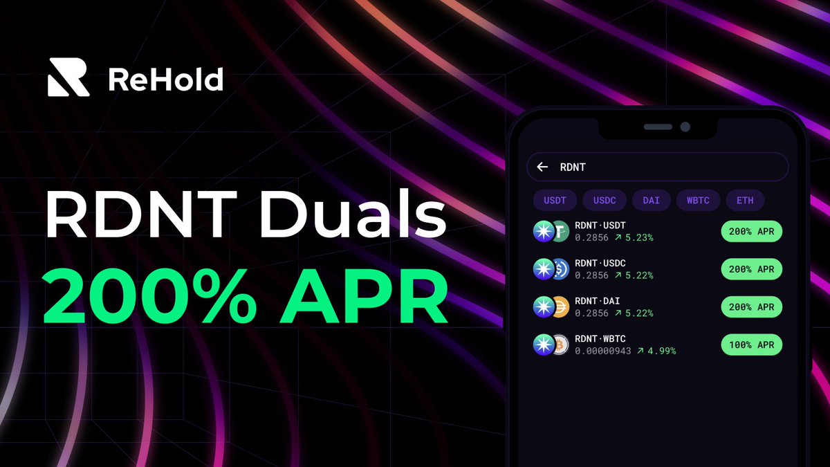.@RDNTCapital is reshaping DeFi, creating the first omnichain money ...