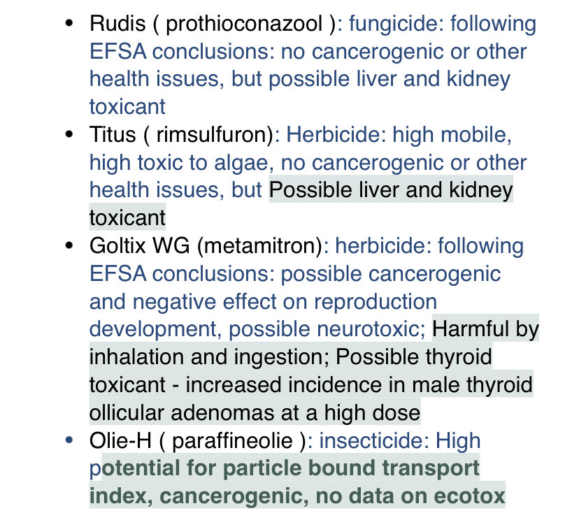 Ff gecheckt wat er bekend is over de middelen die lelieteler nog mag gebruiken van de rechter. Tip: vooral #Goltix WG niet door de thee roeren. #Boterveen #pesticiden #bollenteelt