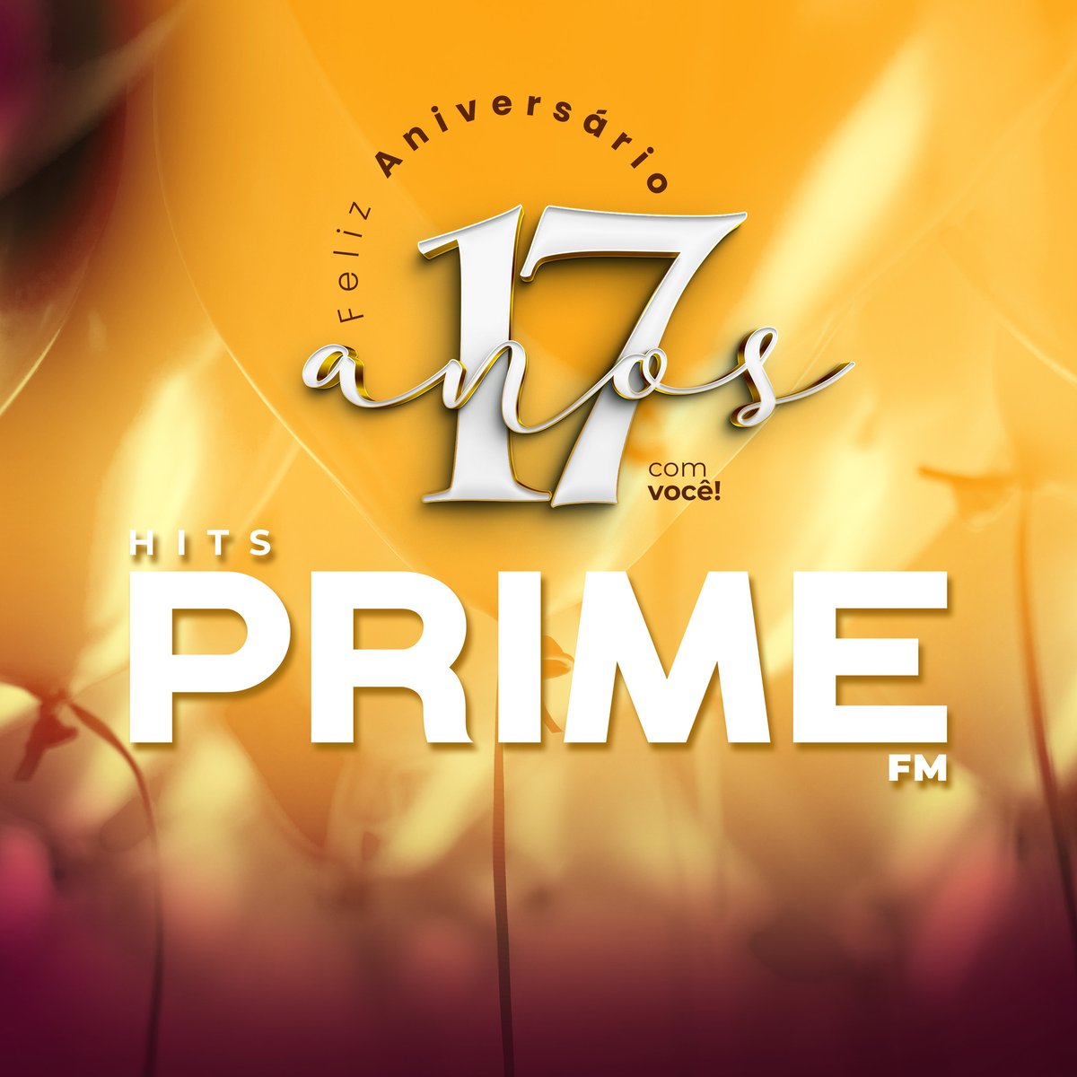 HitsPrime87's tweet photo. 17 anos de pura sintonia, emoção e ritmo! Hoje celebramos com orgulho mais um marco na história da Hits Prime FM. Desde o nosso primeiro acorde, temos nos dedicado a levar a melhor música até vocês, nossos ouvintes incríveis. https://t.co/QpItnnkNlU