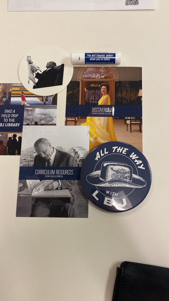 MDSHistory's tweet image. Excited to be here @LBJLibrary with @Texas_LRE High School Ambassador program. #learning #civicseducation #executivebranch