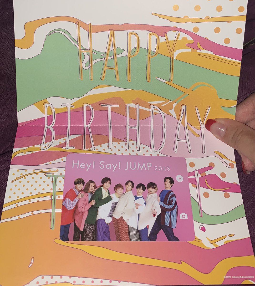 _1993yu's tweet photo. ‧✧̣̇‧  Today's My Birthday  ‧✧̣̇‧

朝からたくさんの人から
おめでとうを貰えて幸せやった 🫶
今年もFC限定知念くんからの
誕生日ボイスあった 🥹🩷 https://t.co/t3IyZGpU2q