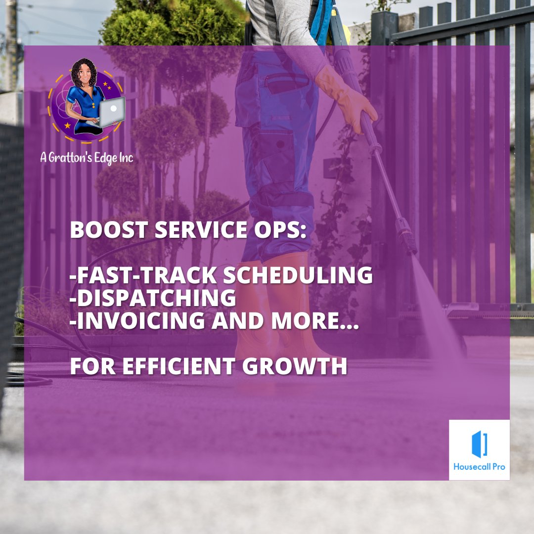 agrattonsedge's tweet image. Are you ready to supercharge your home-based services and experience efficient growth like never before? Look no further! We've partnered with Housecall Pro to bring you the ultimate solution Fast-track scheduling, dispatching and invoicing #HousecallPro #SAAS #BusinessGrowth