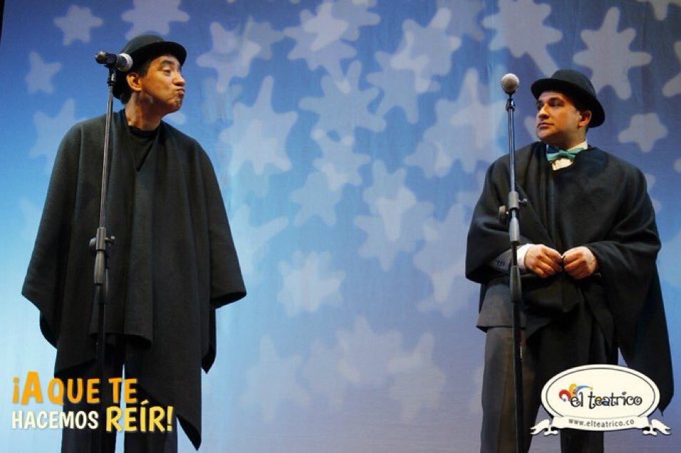 GermanCarvajal's tweet photo. #AQueTeHacemosReír es la apuesta de @LeoyGermanHumor y @ElTeatrico donde el perdedor siempre sale ganando🤣. Venga a reír con nosotros este #MartesAlTeatro en @Teatropablot ¡entrada libre con boleta! https://t.co/Y1OEzzaqts