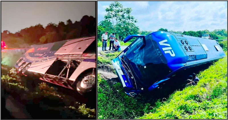 NOTIVER's tweet image. LA #UNIDAD DE #PASAJEROS #TERMINO #VOLCADA
#PIRATAS DEL ASFALTO” #TIROTEAN #AUTOBÚS #DURANTE #ASALTO
notiver.com.mx/?p=291803&amp;amp;prev…