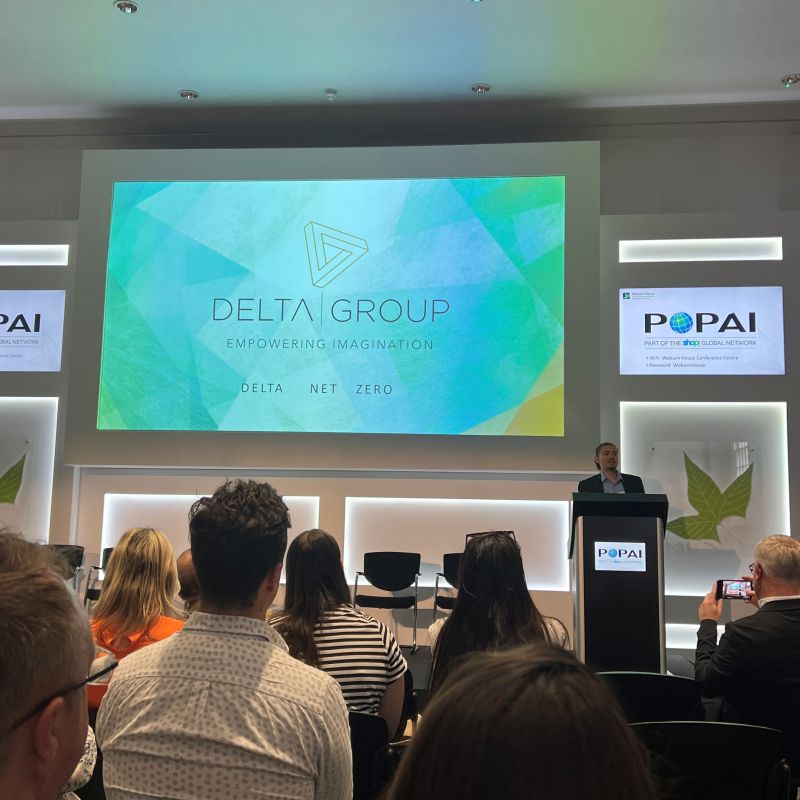 Delta’s Starzèus Hassan-Mcghee discusses our multiple award-winning #DeltaNetZero progress. Contact us at hello@thedeltagroup.com to discover our many brand sustainability solutions. Thanks to POPAI UK &amp; Ireland. #TeamDelta #Impact23 #Sustainability #POPAI #sustainablebrands.