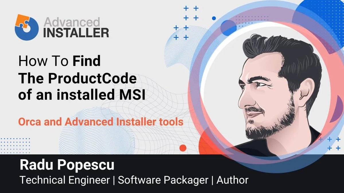 advinst's tweet image. Ever found yourself in a bind trying to locate the #ProductCode of an installed #MSI?
We got you covered! Follow our tutorial on using tools like Advanced Installer and #PowerShell to find it with ease. Master the world of GUIDs!
Click the link to watch👉youtu.be/zHNMRD_qZwA