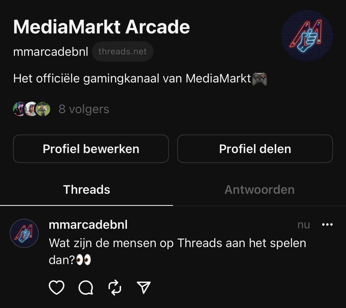 Zit jij ook al op Threads? Wij wel! Volg ons daar, en hier! 👀