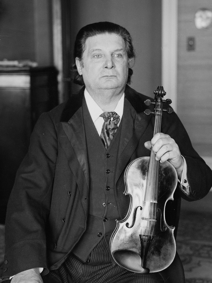 Born #OTD in 1858: Eugène Ysaÿe, Belgian composer and violinist.

Ysaÿe was known during his lifetime as "The King of the Violin".

#classicalmusic