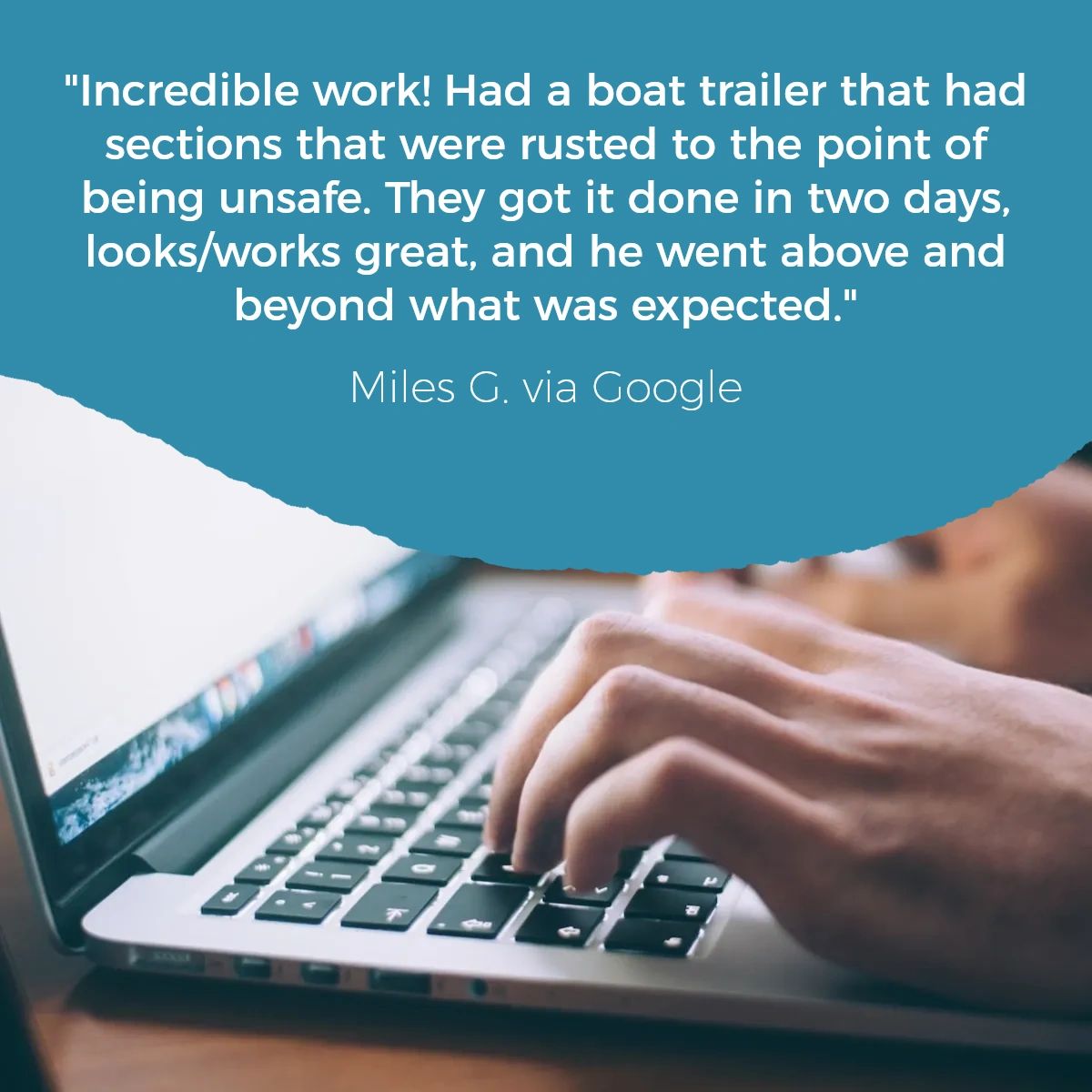 MasterHitchInc's tweet photo. At #MasterHitch, we believe in personalized service that goes beyond just selling products. That's why we take the time to respond to all of our reviews in a timely manner - because your satisfaction is our top priority. Thank you for your kind feedback, Miles! #TrailerHitch https://t.co/HLFpbJyUHN
