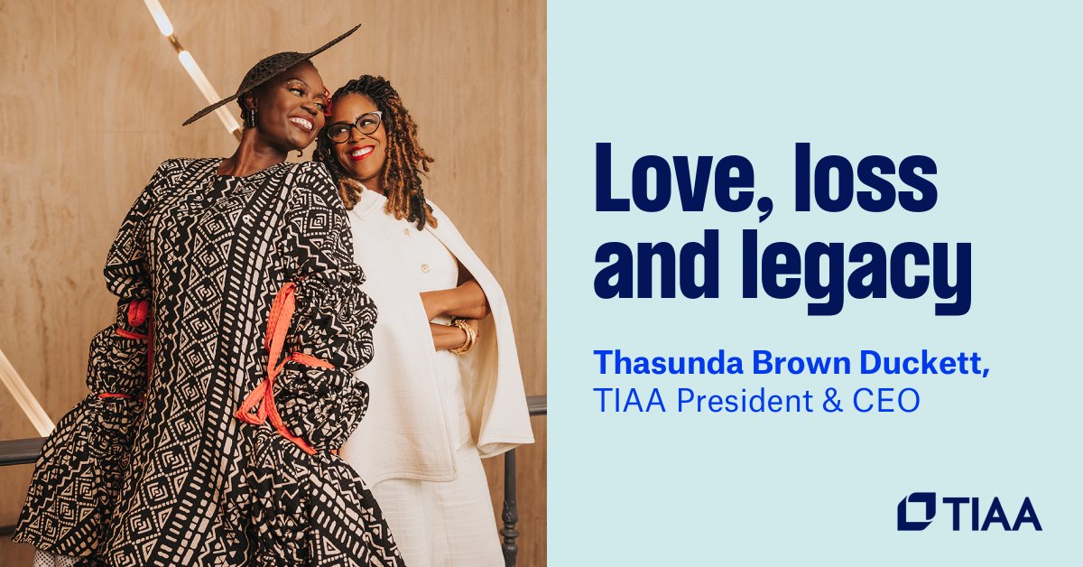 TIAA CEO Thasunda Brown Duckett shares insights with @Essence on her personal inspirations to make an impact for others, her career path, and what drives her purpose to help provide retirement security for millions more Americans. go.tiaa.org/3O5CBfL