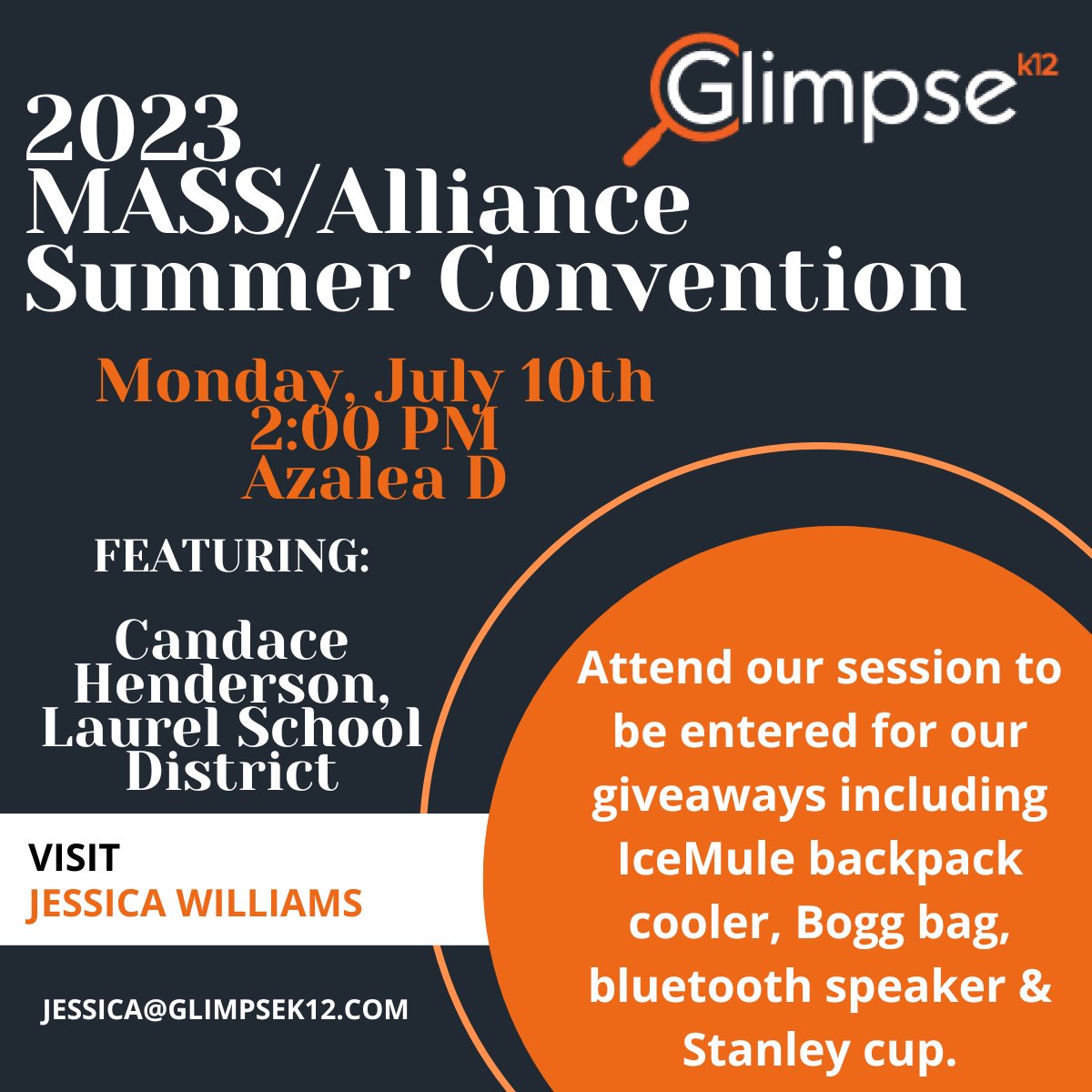 GlimpseK12's tweet photo. If you are attending the MASS Convention, don’t miss our session today with Laurel School District at 2:00 PM! #k12 #edtech⁦@MSSupts⁩ https://t.co/Gna7Xm5oH4