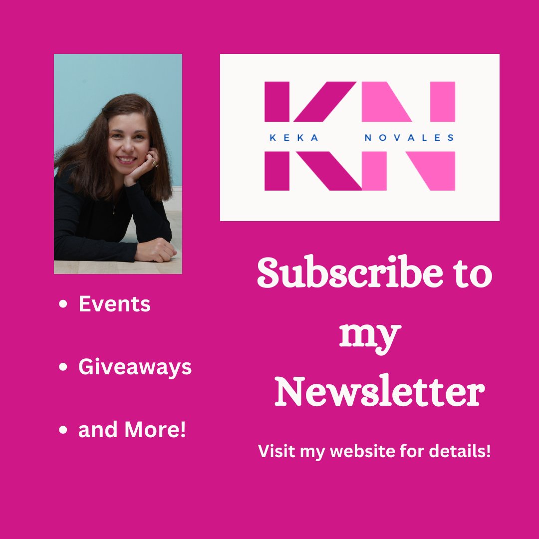Subscribe to my newsletter for events, news, giveaways, and more! Visit my website for details #newsletter #Giveaways #suscribe #authornews #AuthorsOfTwitter