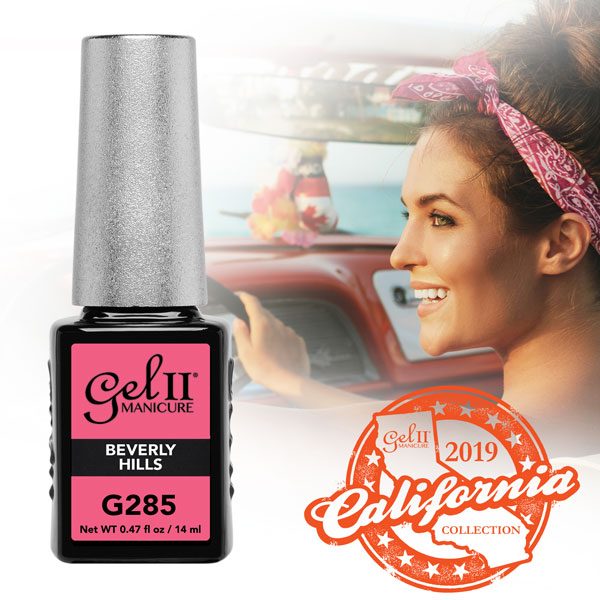 Gel II California Collection Beverly Hills G285
bit.ly/3fDtW06  
#gelii #geltwo #GelPolish #nailsalons #manicure #pedicure #nails #California