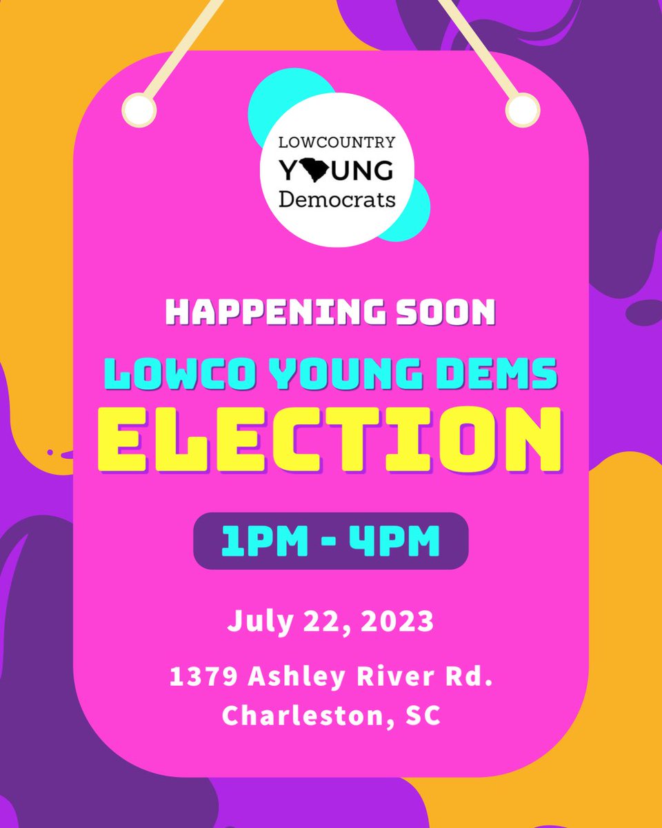 LCYDSC's tweet photo. Kicking off a new week by announcing our next Guest Speaker who will be joining us, @claynmiddleton, who is running in the current Mayoral race for Charleston. Come out and join us, and don't forget to bring a friend. #LowCoElection https://t.co/BWIYrzWERc