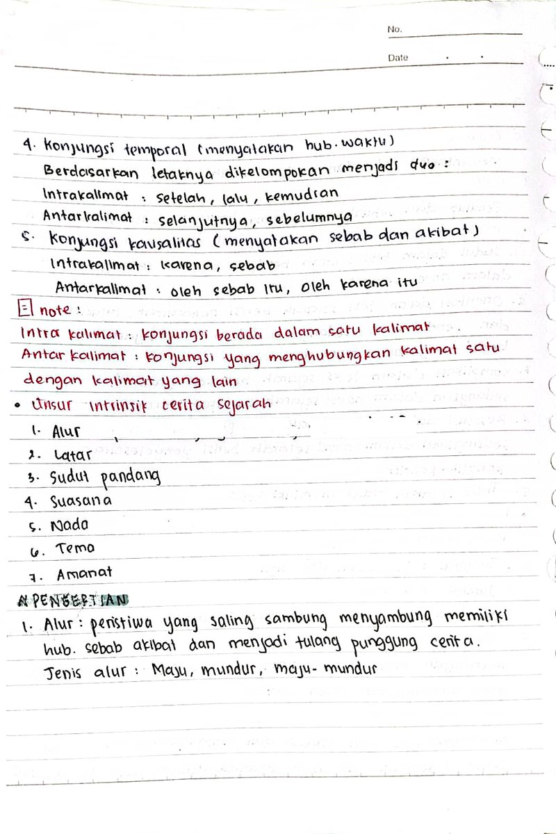 noenaaniaa's tweet photo. [ catatan materi kelas 12 ; teks sejarah — bahasa indonesia ] https://t.co/CjOjsJ2Usm