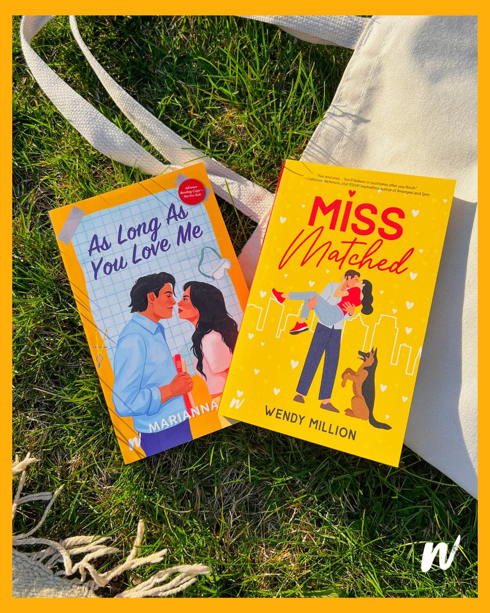 These stunning covers give us the ultimate summer vibes ☀️💛

Miss Matched by <a href="/Wendy_Million/">WMillion</a> is available now! 

As Long as You Love Me by <a href="/mariannahubrism/">Marianna Leal + Mari Loyal 🇻🇪</a> releases on September 12th!