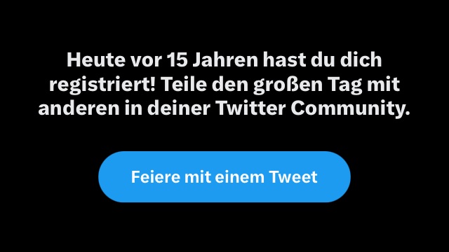 15 jahre twitter, es werden wohl keine weiteren 15 jahre folgen