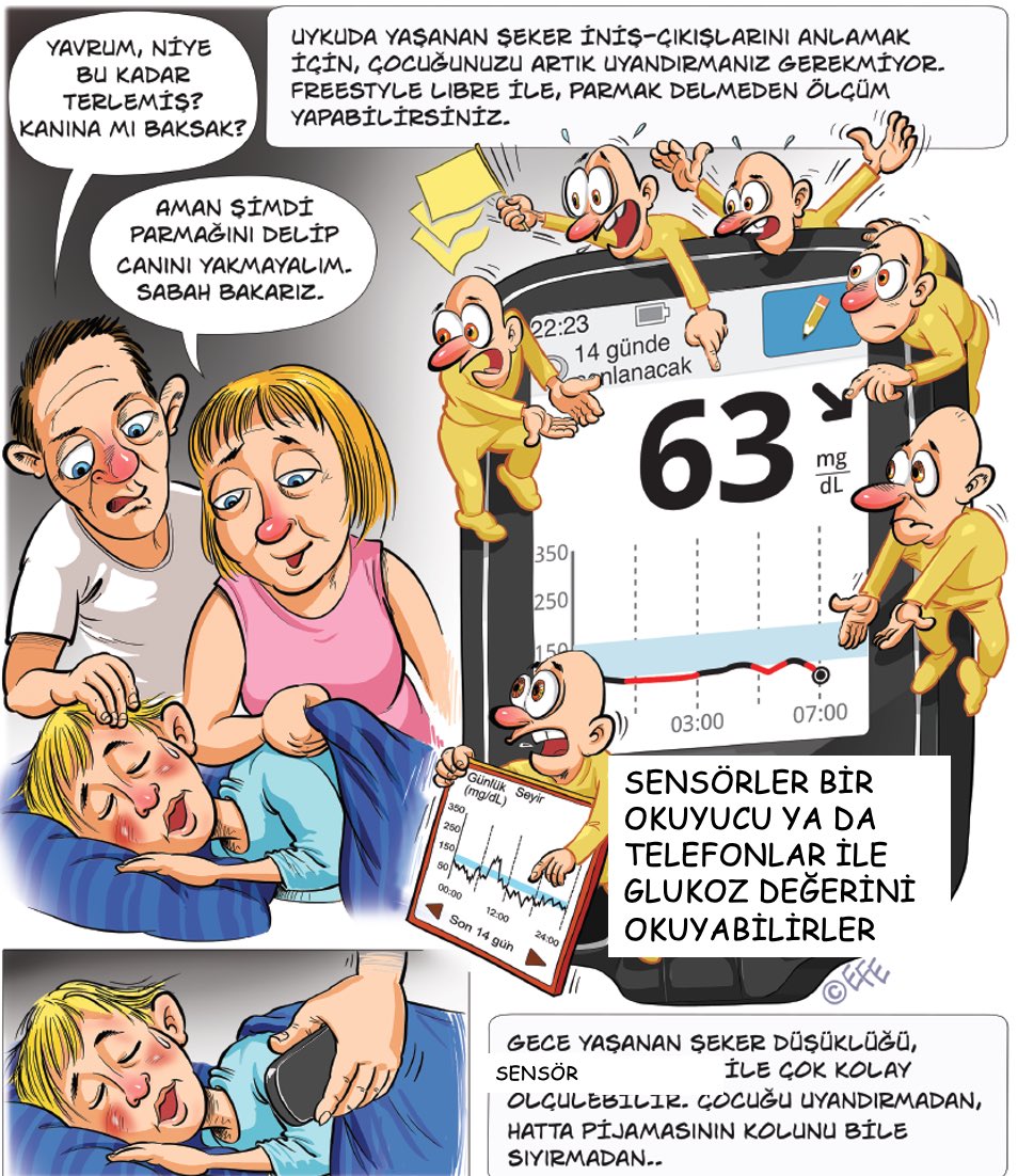 Sensörlerin en azından diyabetli çocuklara SGK tarafından sağlanması için çok mücadele ettik ama başarılı olamadık. Bugün en ucuz sensör fiyatı aylık 3000 lira oldu ve bir çok ailenin bunu ödemesi imkansız. Acilen gereğinin yapılmasını istiyoruz. ⁦<a href="/sgksosyalmedya/">SGK</a>⁩