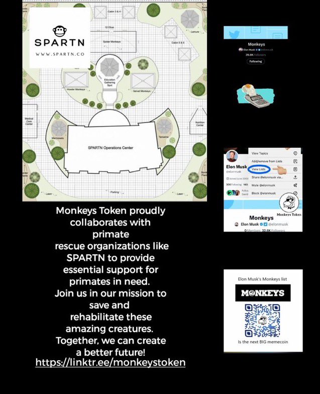 <a href="/InternetH0F/">internet hall of fame</a> I agree. I just want to make #monkeys viral and some good in the world! We’re the one meme that is actually partnered with @spartnmonkeys to create primate sanctuaries…

Flipping the script in the crypto arena.