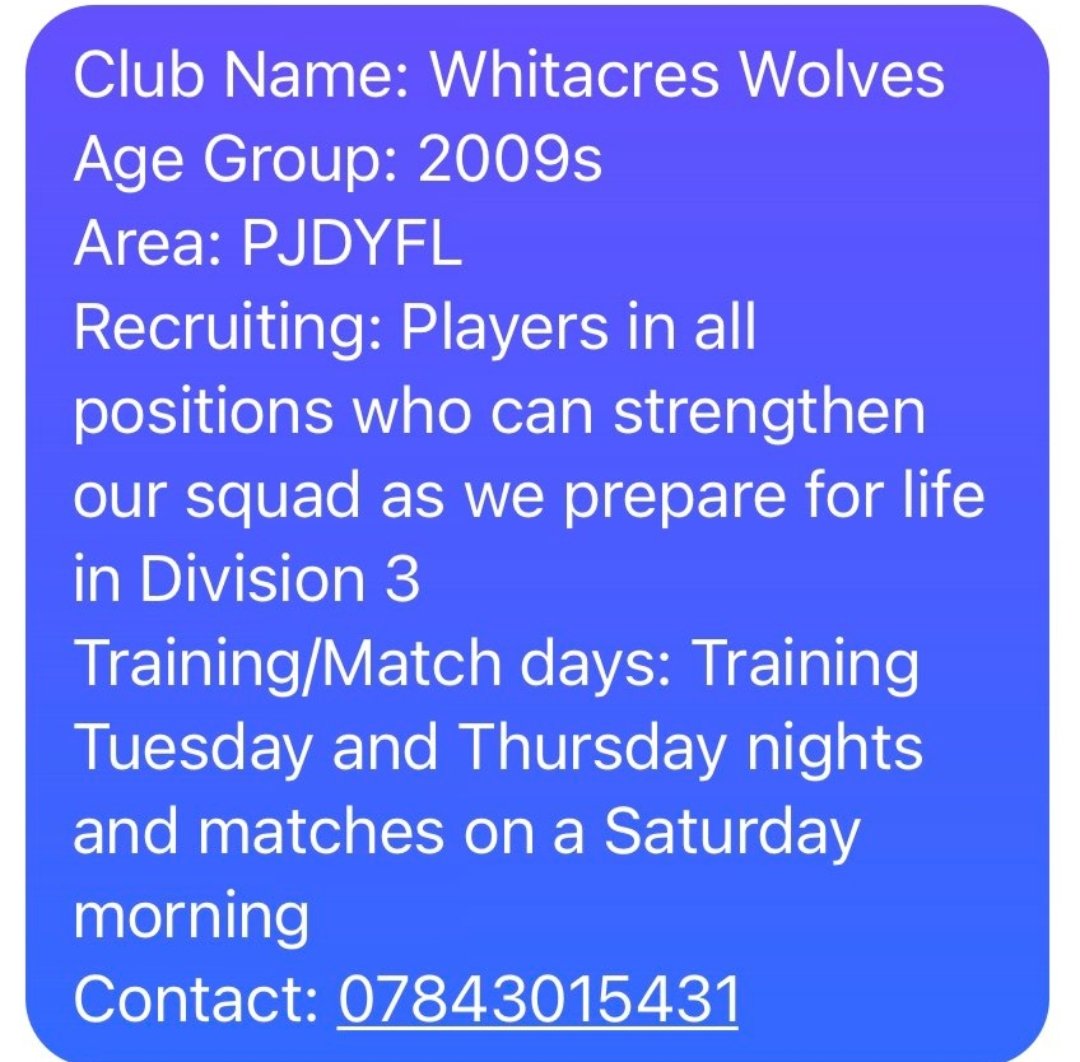 2009 players wanted 👌👍