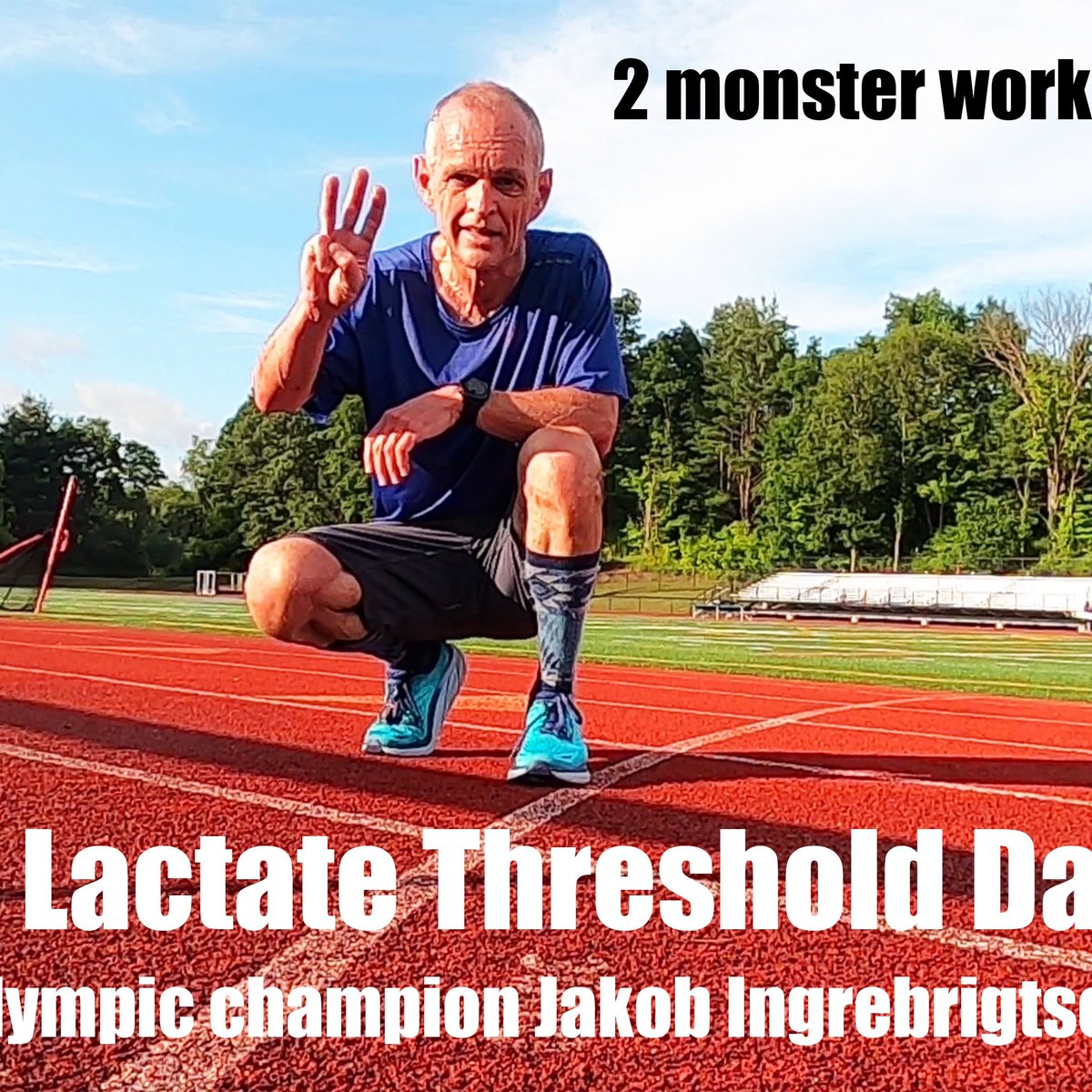 Run_Free_Strong's tweet image. Double Lactate Threshold Day! 2 monster workouts in 1 day. Train like Olympic champion Jakob Ingebrigtsen. I share my double and explain these workouts and their benefits. Check out my YT vid youtu.be/f8kk_apKcis