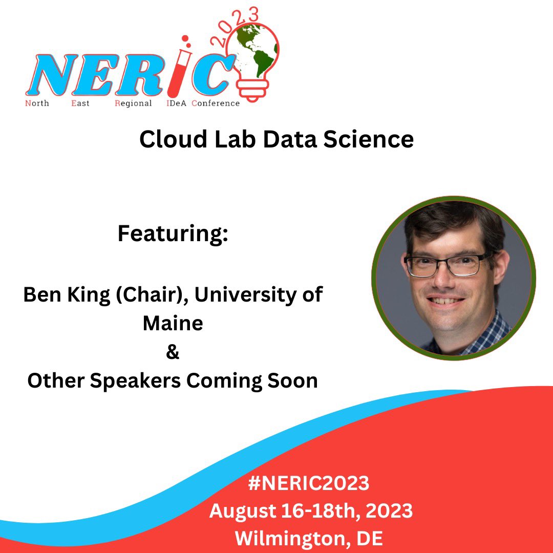 NERIC2023's tweet image. 📢Check out our concurrent session 2 speaker line up! 

From applying to #graduateschool to #evidencebasedinterventions or the #STatiscian and #cloudbased learning we have it covered! 

💥There’s still time to register for @NERIC2023 here: sites.udel.edu/neric-2023/