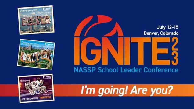 Who’s going to <a href="/NASSP/">National Assoc. of Secondary School Principals</a> #Ignite23?? Hope to see you in Denver!!  <a href="/clasleaders/">CLAS</a>