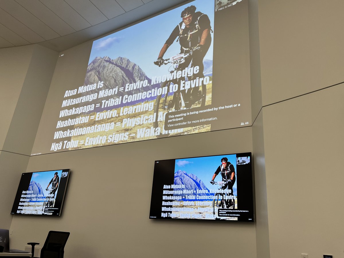 C2DREAM_MN's tweet photo. We want to say BIG 'Thank you' to Dr. Ihirangi Heke for presenting to an in-person &amp; online audience today at the @umnmedschool‼️ He walked through Atua (Māori environmental knowledge) Matua (putting it into practice) - a traditional health framework. We can't wait for next time! https://t.co/UXzjPOb8uB