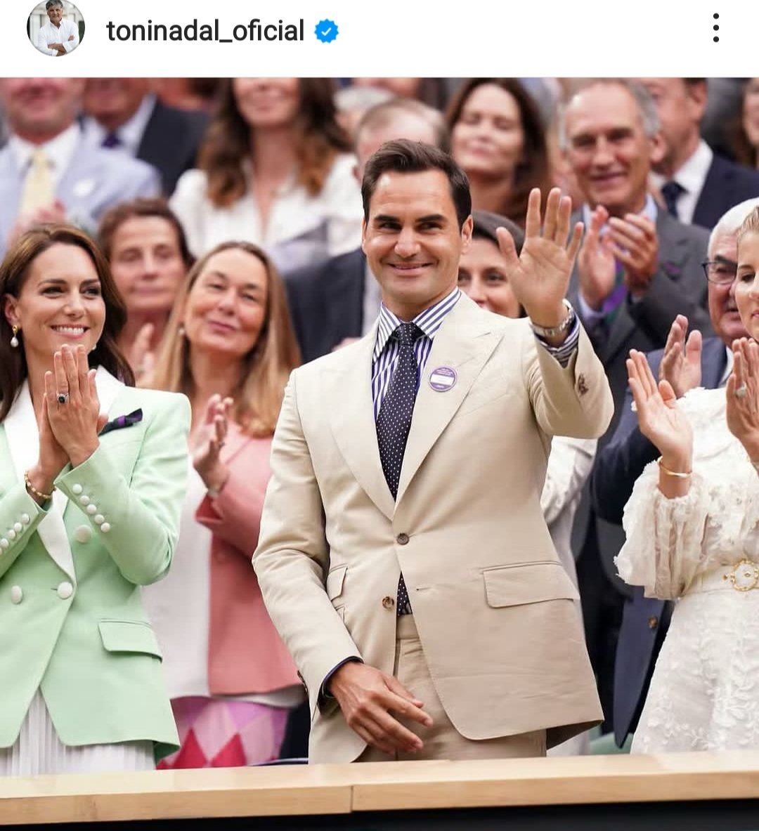 gigicat7_'s tweet photo. Toni Nadal praises Roger Federer 🙌♥️ https://t.co/5usqlEQha2