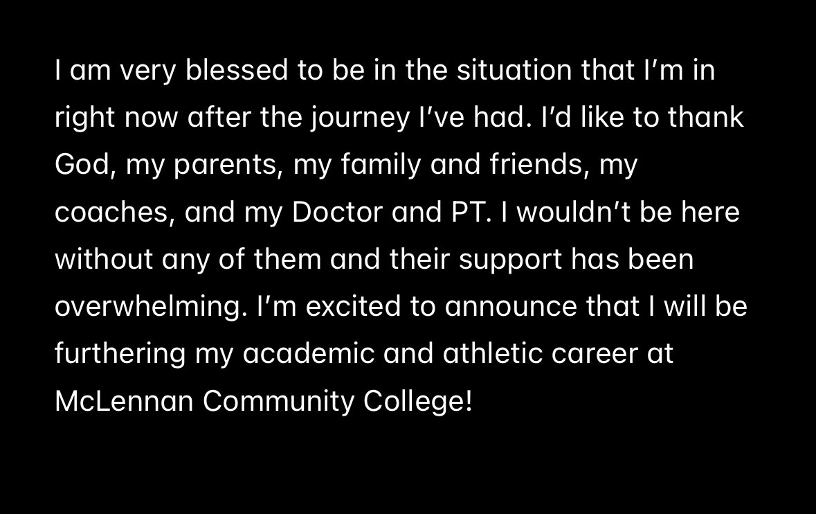 100% COMMITTED! #jucobandit

<a href="/mccbaseball1/">McLennan Baseball</a> <a href="/CoachStark9/">Peter Stark</a> <a href="/CoachTJohnson45/">Tyler Johnson</a> <a href="/WestTrojanBase1/">West Trojan Baseball</a> <a href="/KingofJUCO/">KingofJUCO</a>