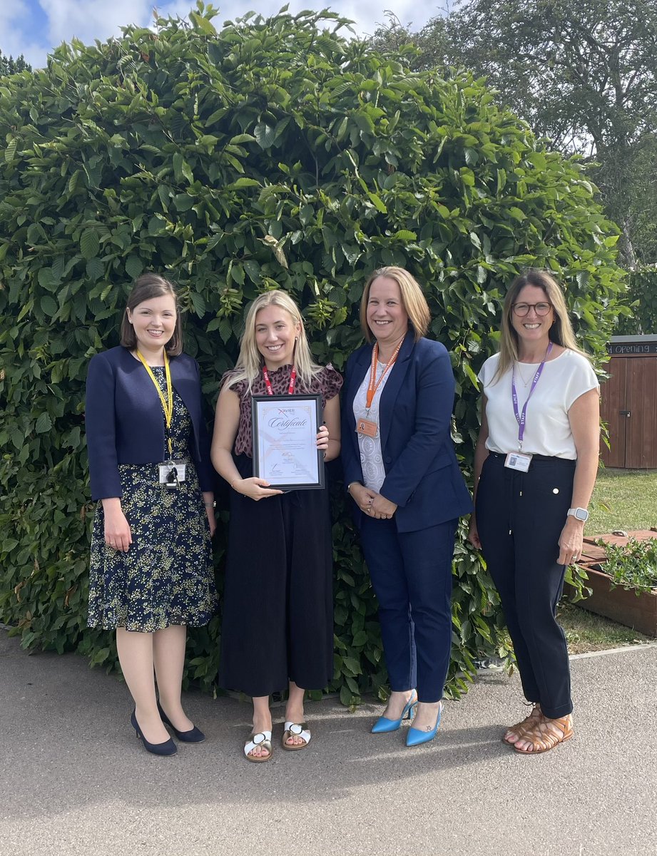 So proud of this amazing ECT who started her journey in one Bosco primary and finished it in a 2nd. Both headteachers and her mentor were delighted to present Ella with her ECT completion certificate today <a href="/xaviertshub/">Xavier Teaching School Hub</a> <a href="/BoscoCET/">Bosco CET</a>