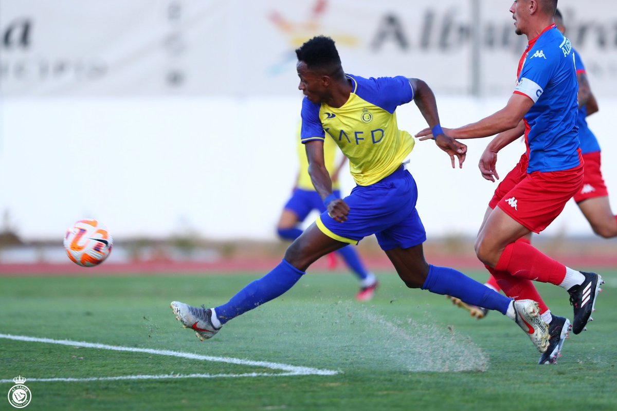 AlNassrFC_EN's tweet photo. First goal 📸⚽️
#AlNassr_FCAlverca https://t.co/Xw8gmMaisp