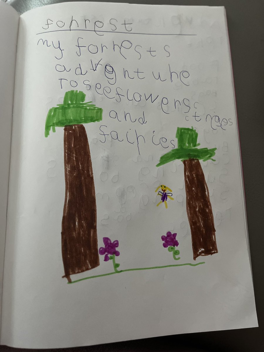 mrskinglll's tweet image. Minnie would like to go to the Forrest to see the flower, trees and fairies 🧚‍♀️ #seedlingclass #homework @castlechurchps  @ChildrenFirstLP