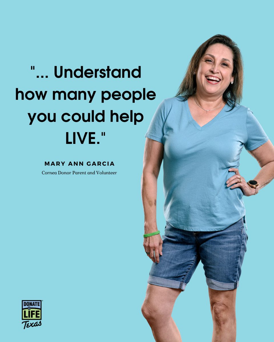 LifeGift's tweet photo. Mary Ann Garcia knows deeply the impact of organ donation. As a donor parent and volunteer, she continues to educate others on the life-changing facts of organ donation.

Learn more and celebrate the power of "yes" at https://t.co/s0qbUMXwPU.

@donatelifetexas #donatelife https://t.co/UAwKIsimz8