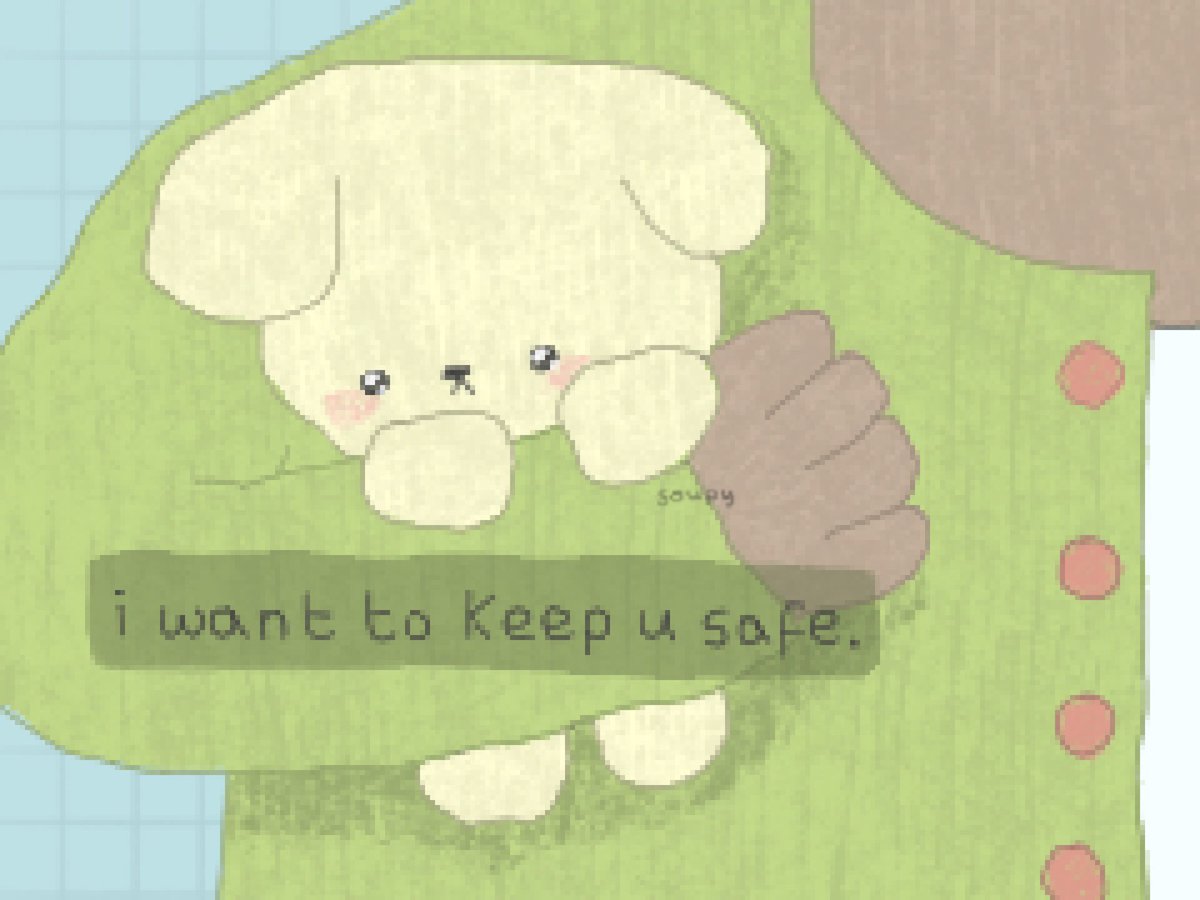 clowncakesoup's tweet image. me keeping my bby safe &amp;lt;3