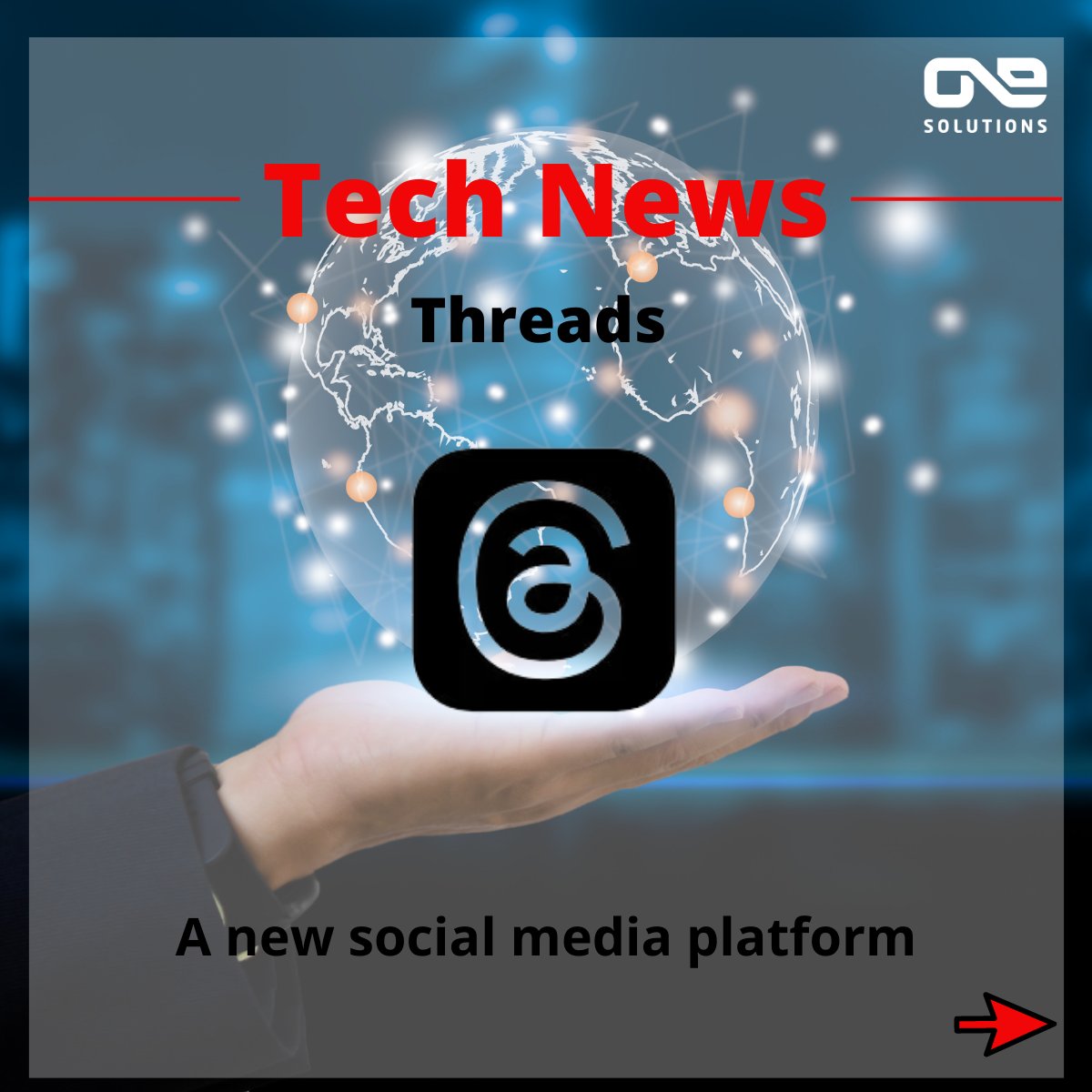 OneSolutionsWeb's tweet image. Threads a new social media platform
Have you tried it yet?
#threads #meta #threadsforinstagram #tech #geek #onesolutionsweb #softwaredevelopment  #outsourcing #outsourcingservices #frontenddeveloper #backenddeveloper #fullstackdeveloper