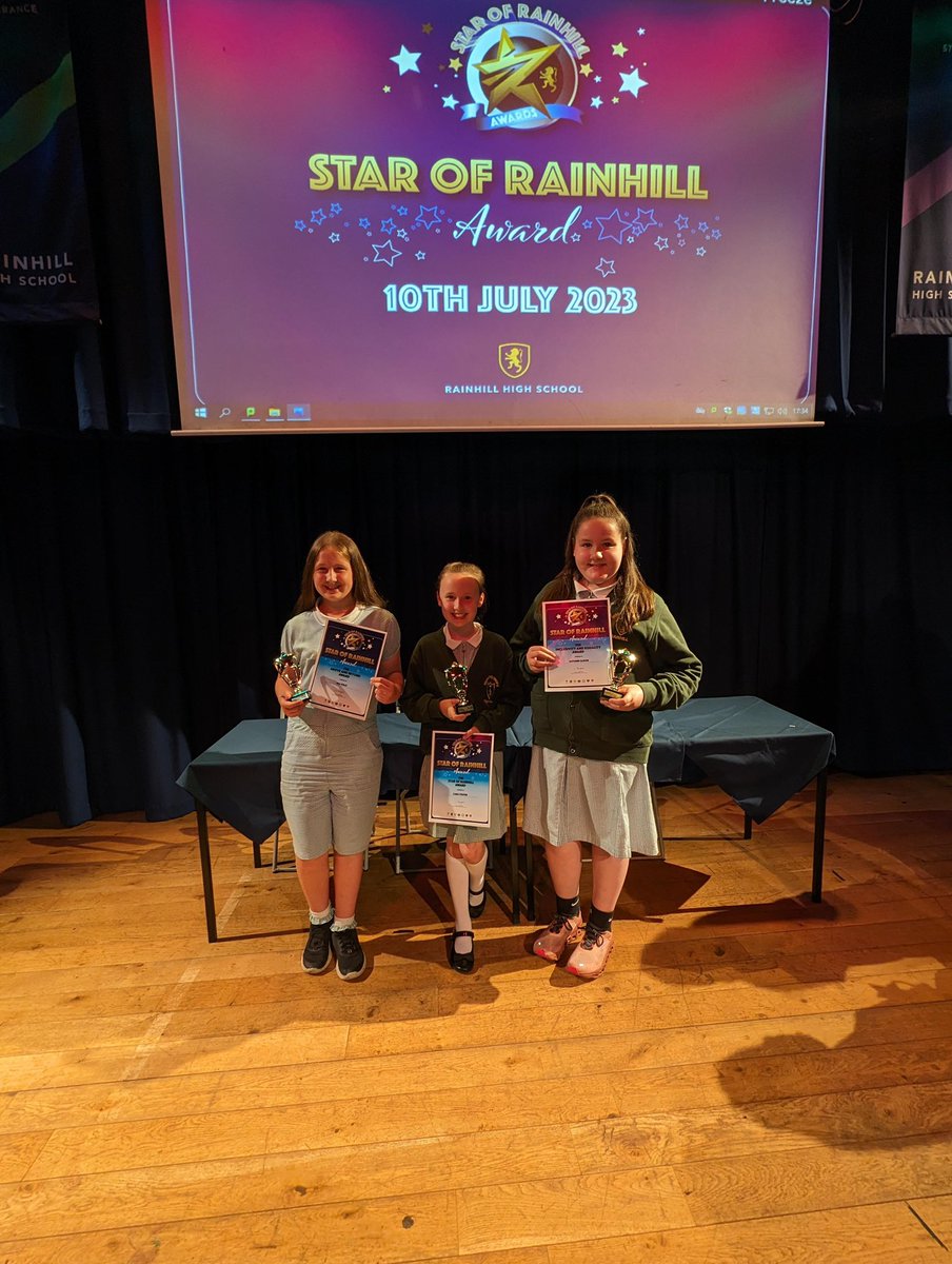 Wow- what a wonderful evening at the Star of Rainhill Awards!🌟 We could not be prouder of our nominees and award winners; you shine bright every single day. Thank you @rainhillhigh for organising such a lovely event, we are honoured to have been a part of it. #StBartsFamily💚💛