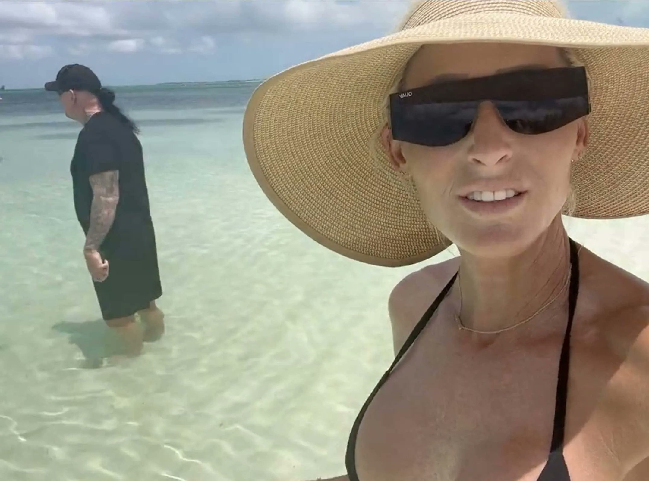 WWE Legend The Undertaker Protects His Wife Michelle McCool From Iguanas 8