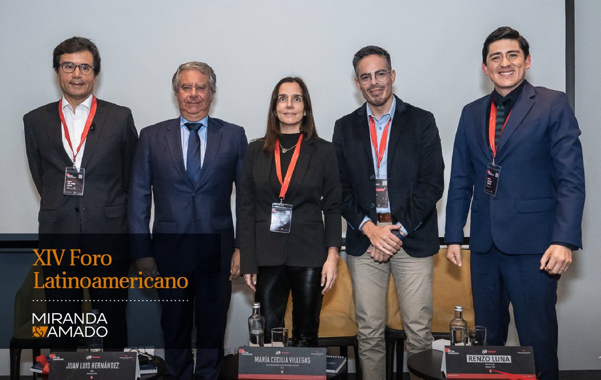 MAfirma_legal's tweet image. El pasado 6 de julio, Jose Daniel Amado participó como ponente en el XIV Foro Latinoamericano, organizado por @esanperu y Gericó Associates.

#FL2023 #ForoLatam #Evento #MAfirma